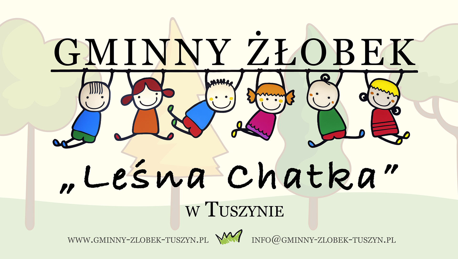 Logo Gminnego Żłobka Leśna Chatka